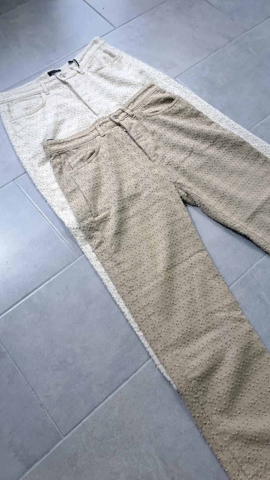 Jeans Jacquard Puntinato