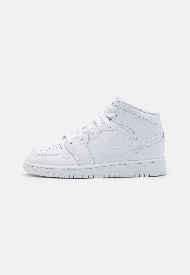 Nike Air Jordan 1 Mid Triple White