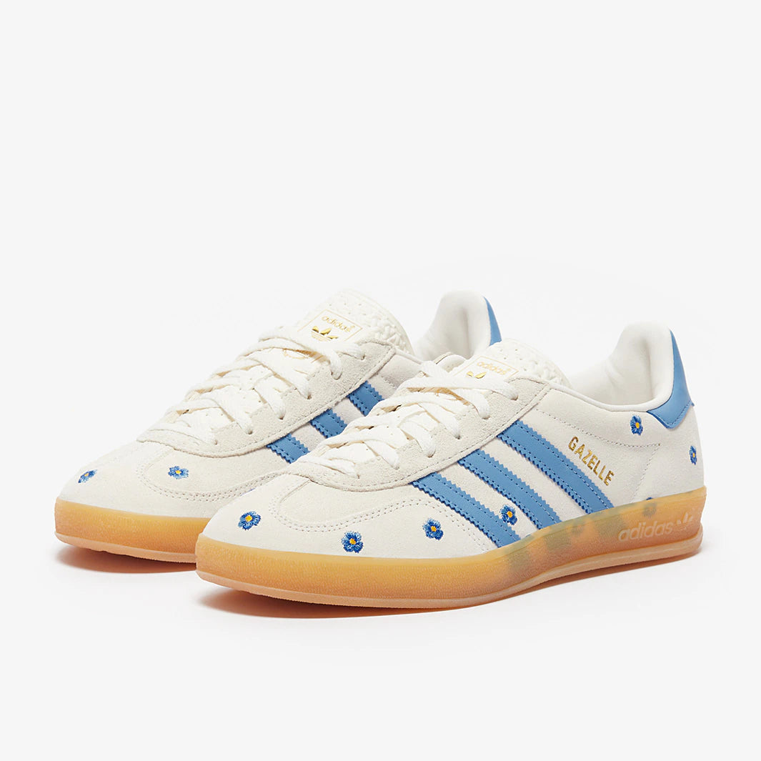 Adidas Gazzelle Indoor Blu chiaro Floral