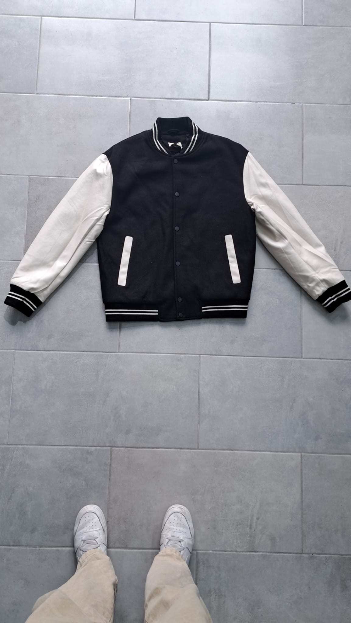 Giacca Collage Basic Bicolor