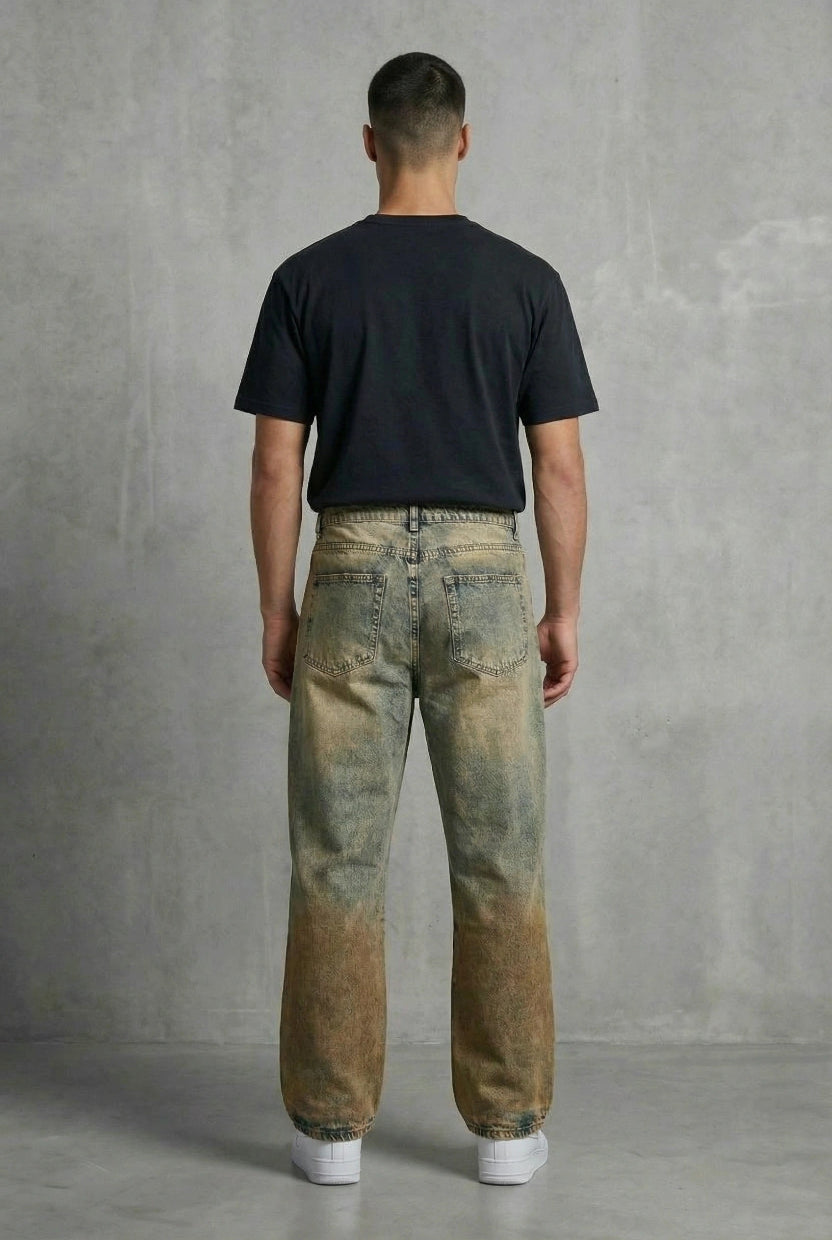 Jeans Baggy Rusty Gradient