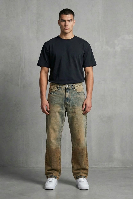 Jeans Baggy Rusty Gradient