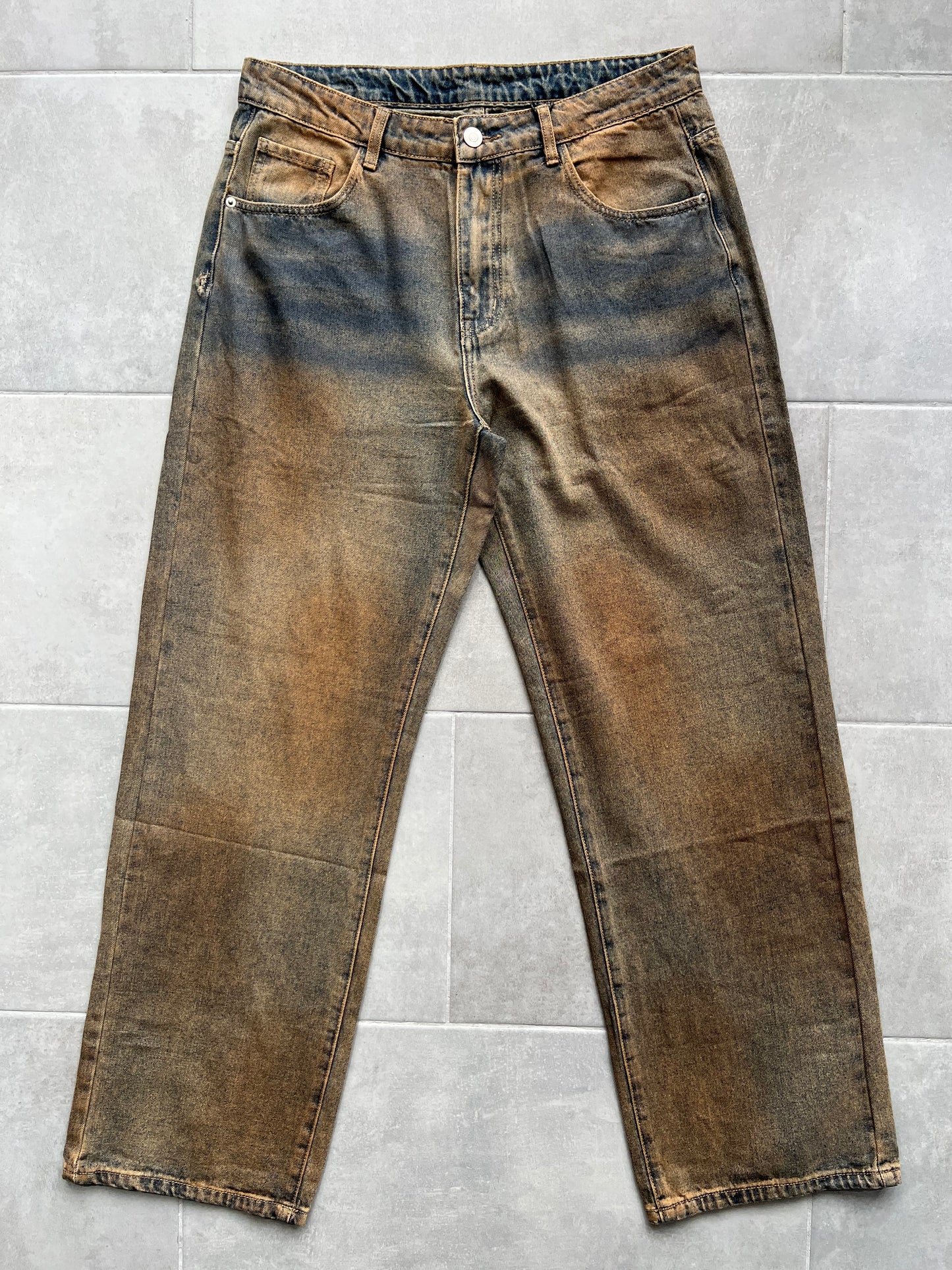 Jeans Baggy Rusty Indaco