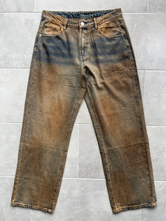 Jeans Baggy Rusty Indaco